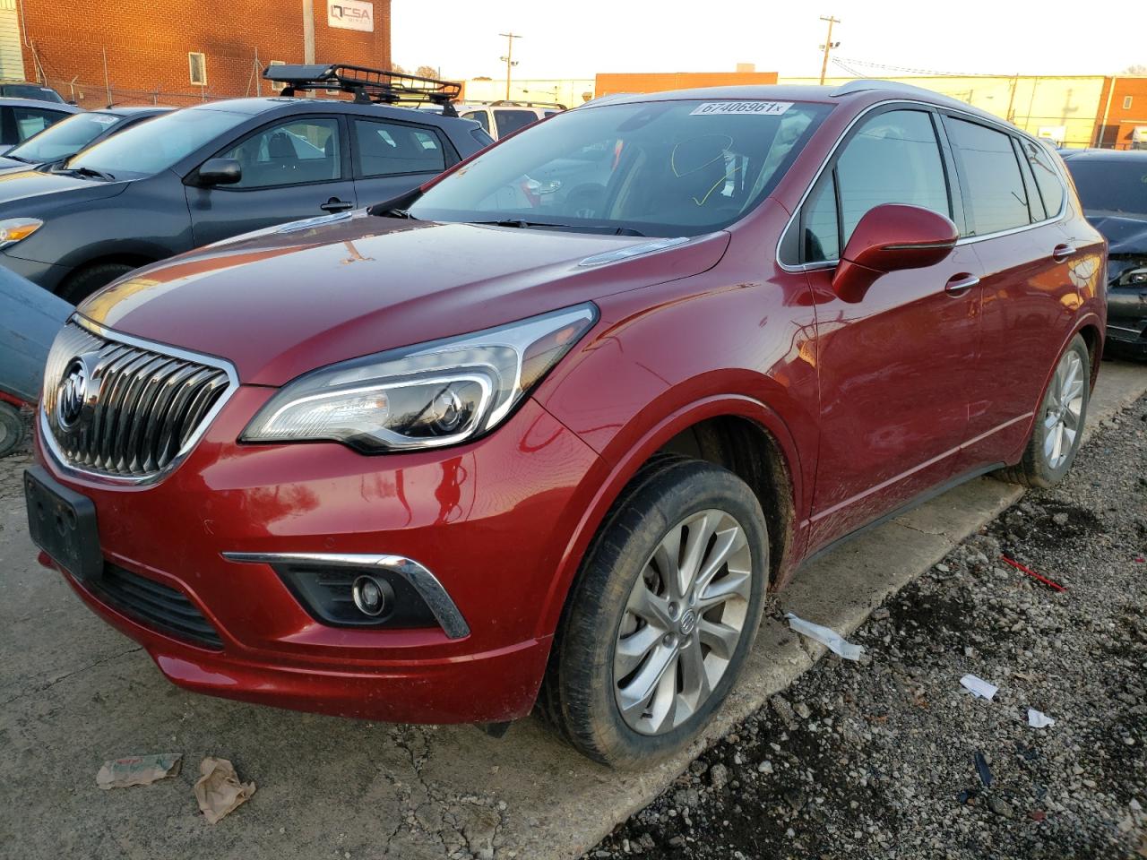 Photo 2 from auction – 2016 BUICK ENVISION P with VIN LRBFXESX8GD187941