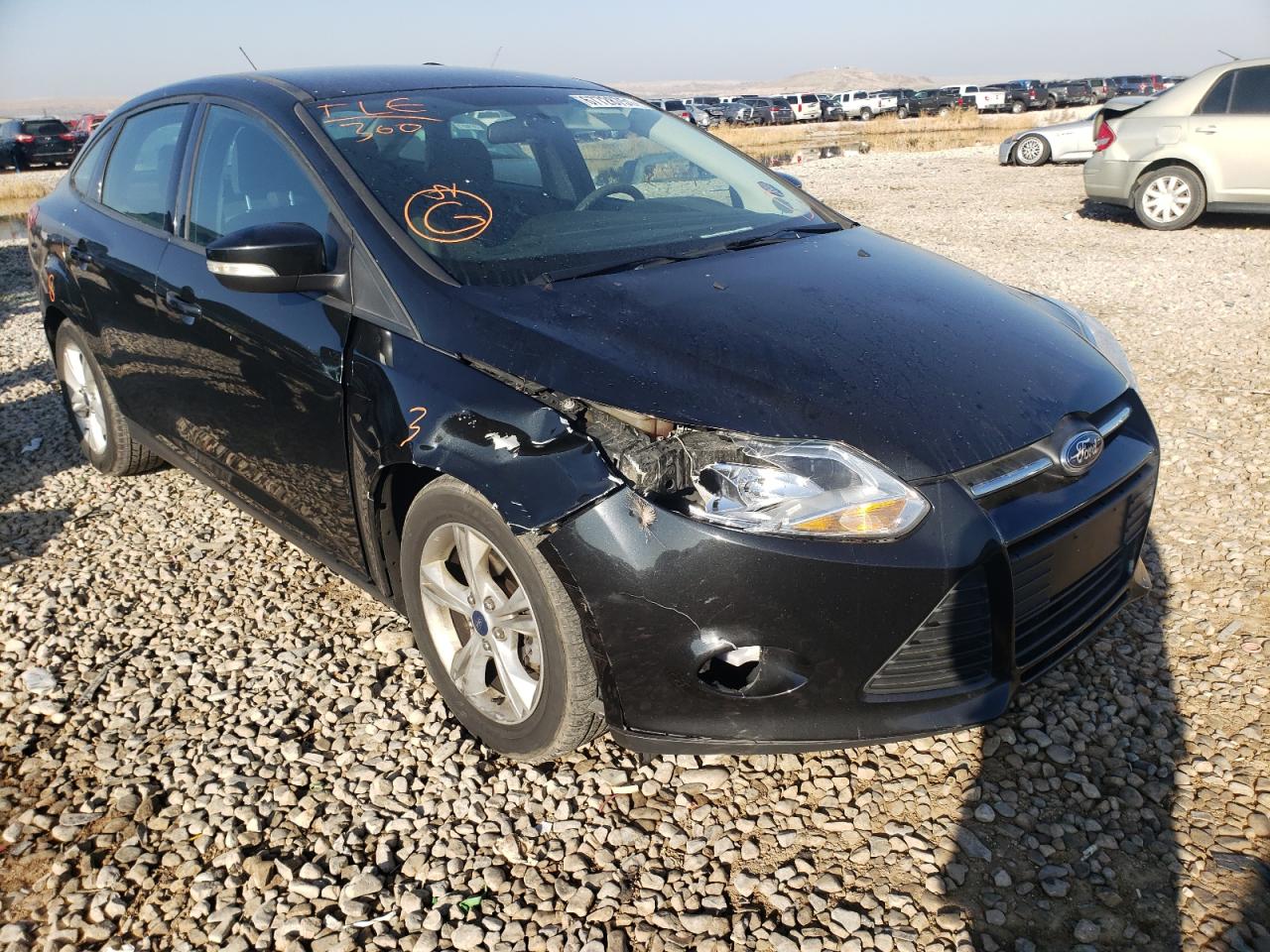 FORD FOCUS SE 2014 with VIN 1FADP3F27EL461781 - Photo from auction