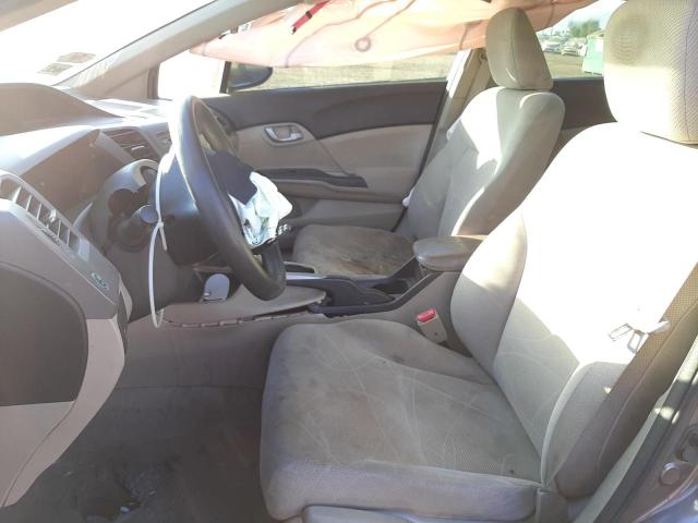 Photo 5 from auction – 2012 HONDA CIVIC LX with VIN 2HGFB2F57CH612538
