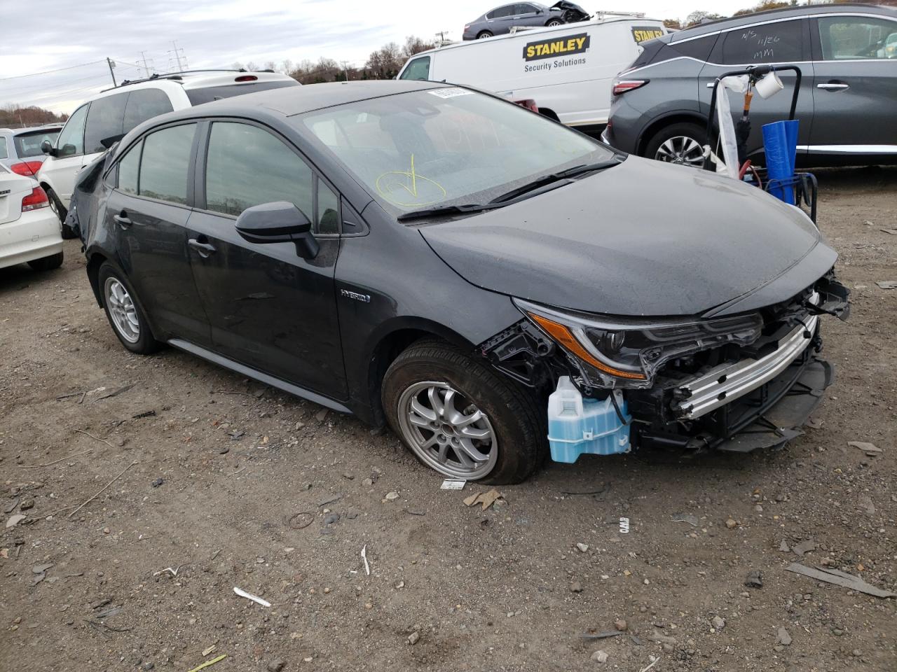 Photo 1 from auction – 2021 TOYOTA COROLLA LE with VIN JTDEAMDE1MJ019771