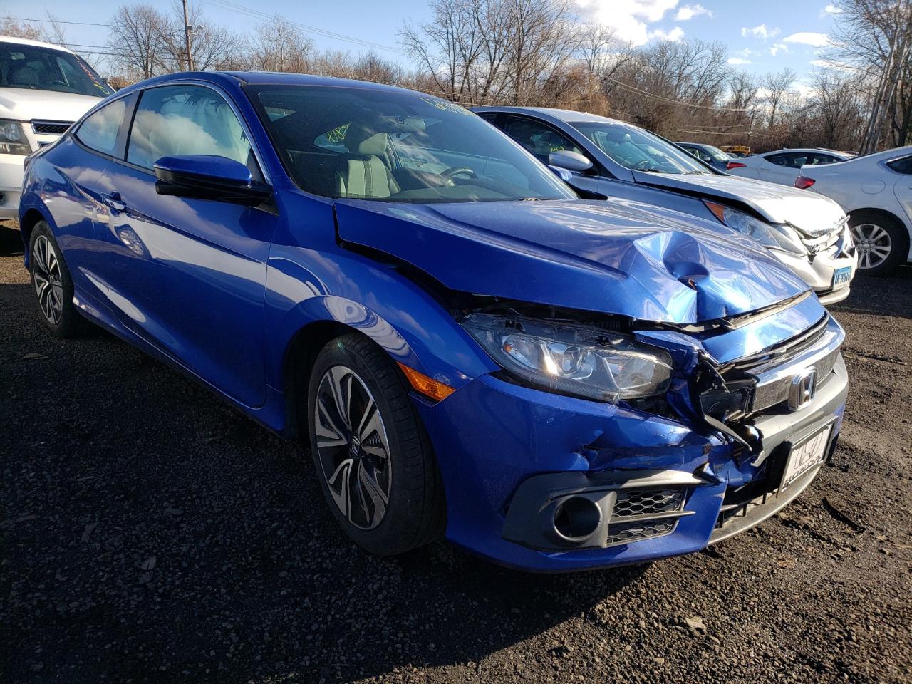 HONDA CIVIC EX 2017 with VIN 2HGFC3B3XHH350061 - Photo from auction