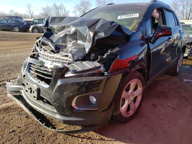Photo 2 from auction – 2015 CHEVROLET TRAX LTZ with VIN 3GNCJNSB8FL251910