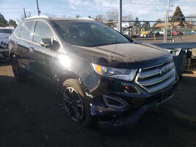 FORD EDGE TITAN 2015 with VIN 2FMTK4K90FBB62322 - Photo from auction