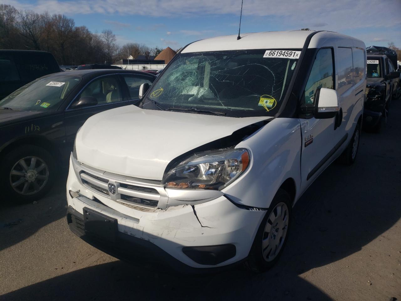 Photo 2 from auction – 2015 RAM PROMASTER with VIN ZFBERFBT1F6194889