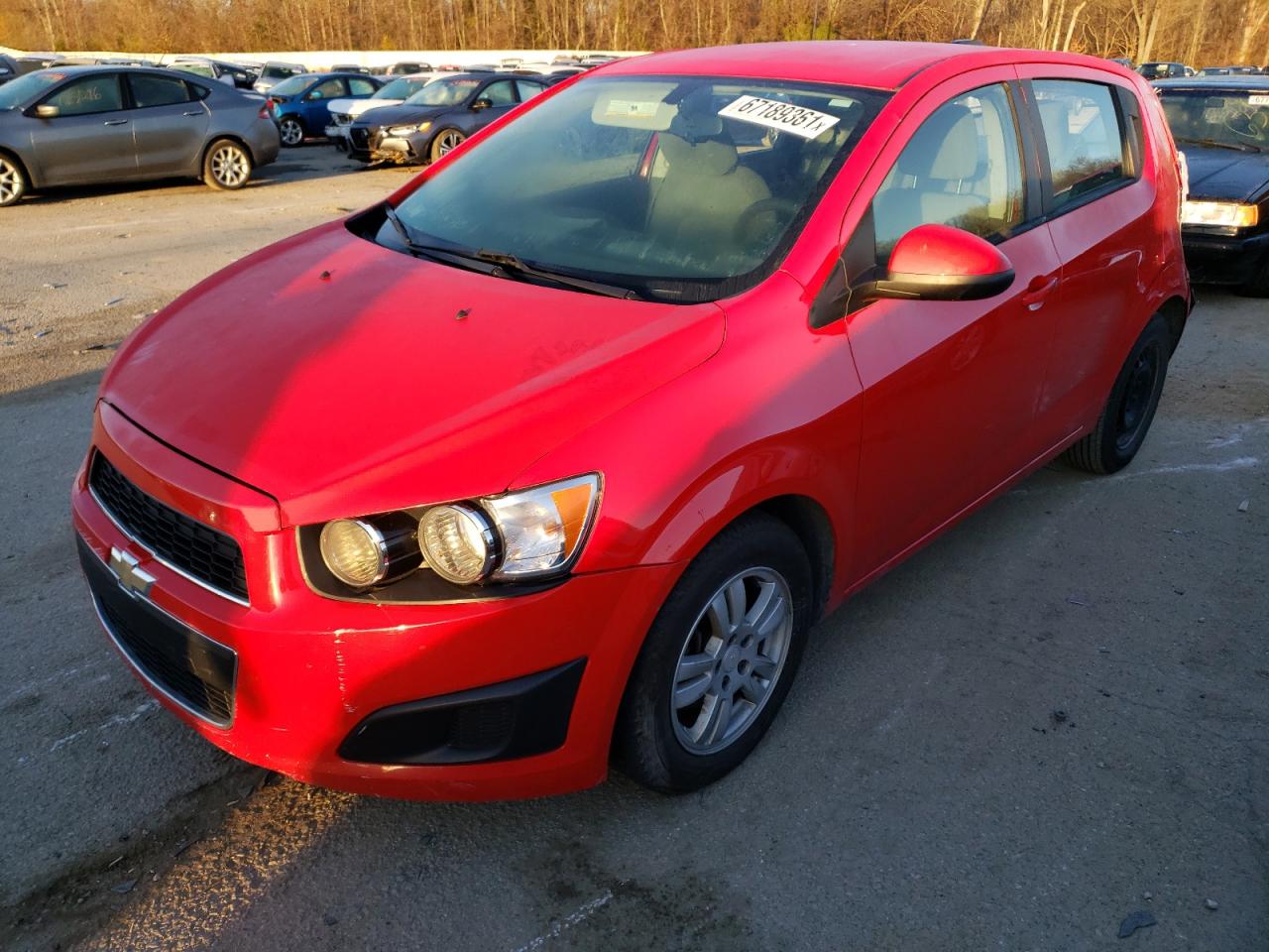 Photo 2 from auction – 2015 CHEVROLET SONIC LS with VIN 1G1JA6SH7F4125823