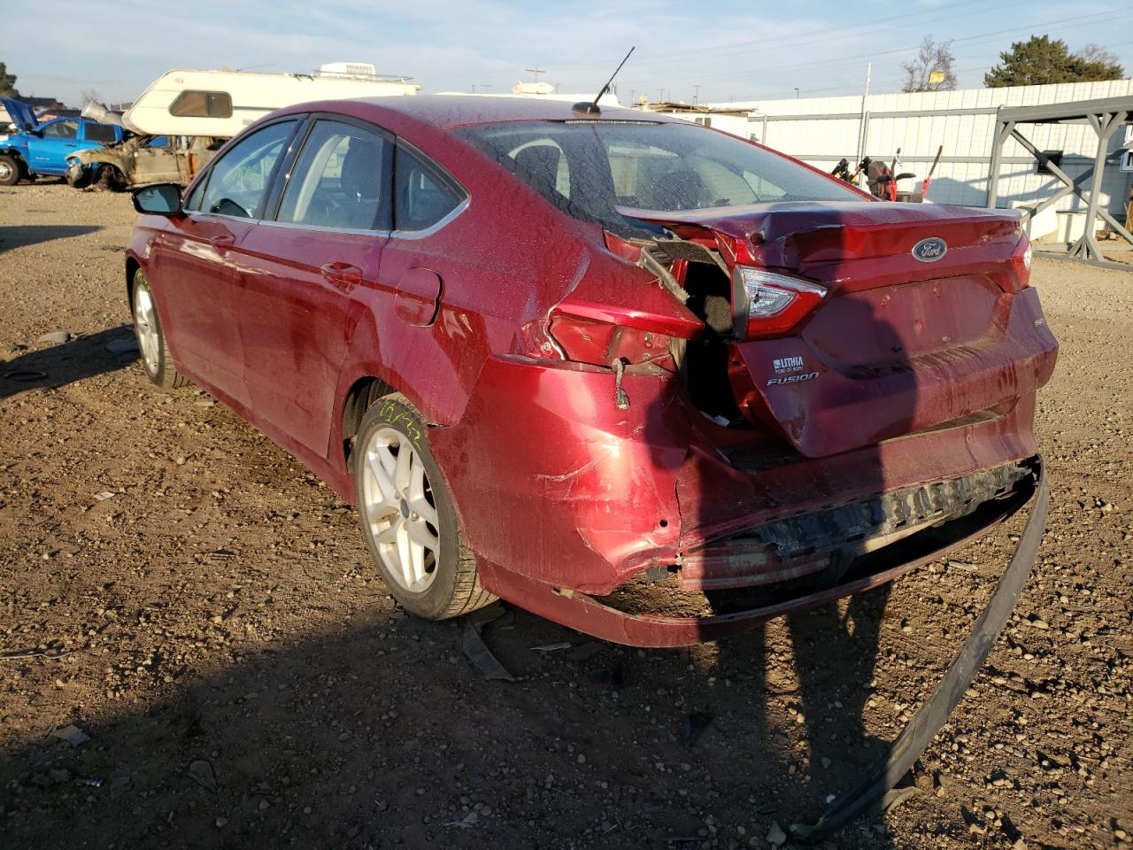 Photo 3 from auction – 2013 FORD FUSION SE with VIN 3FA6P0H74DR125571