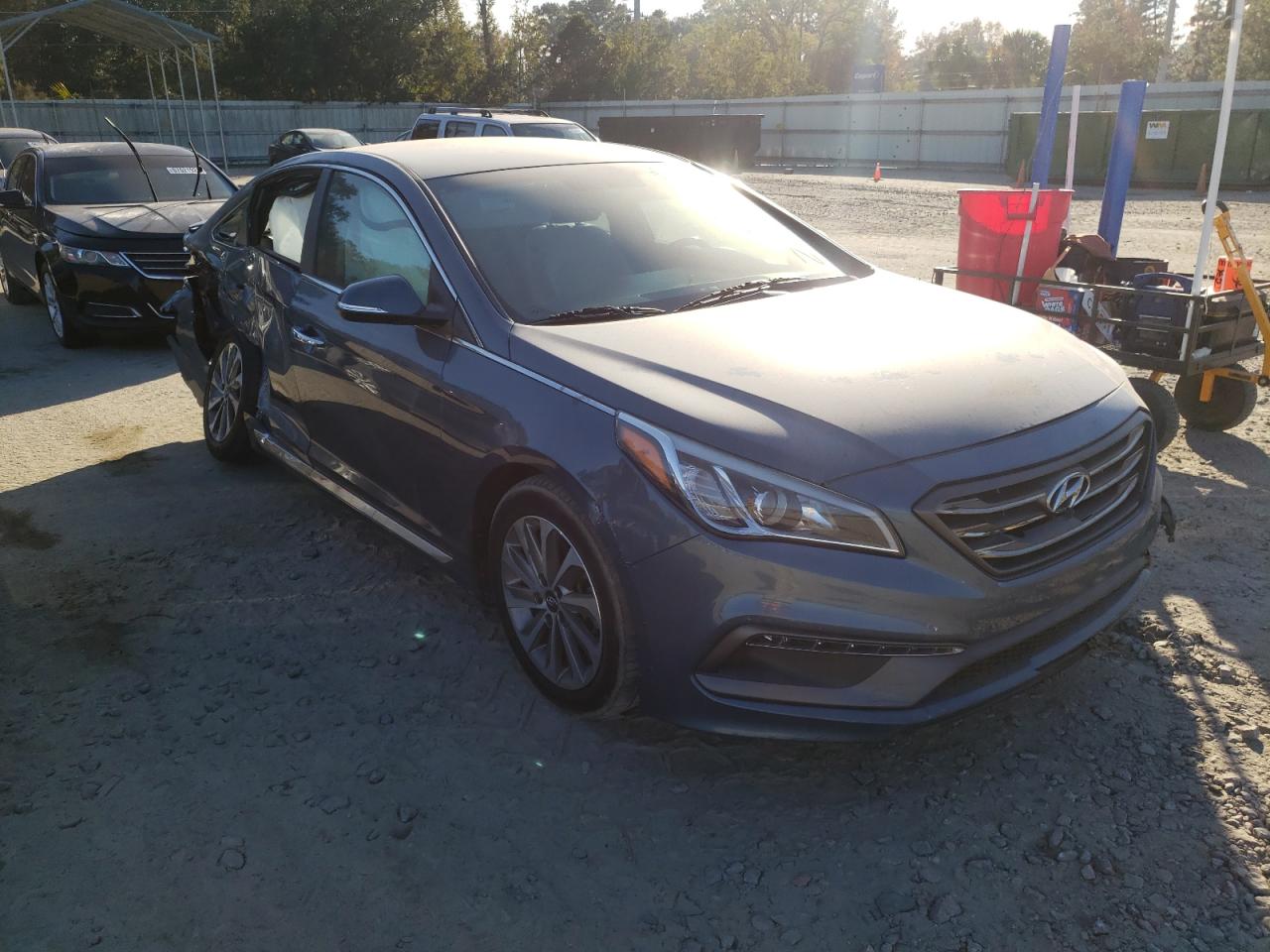 HYUNDAI SONATA SPO 2016 with VIN 5NPE34AF0GH326658 - Photo from auction