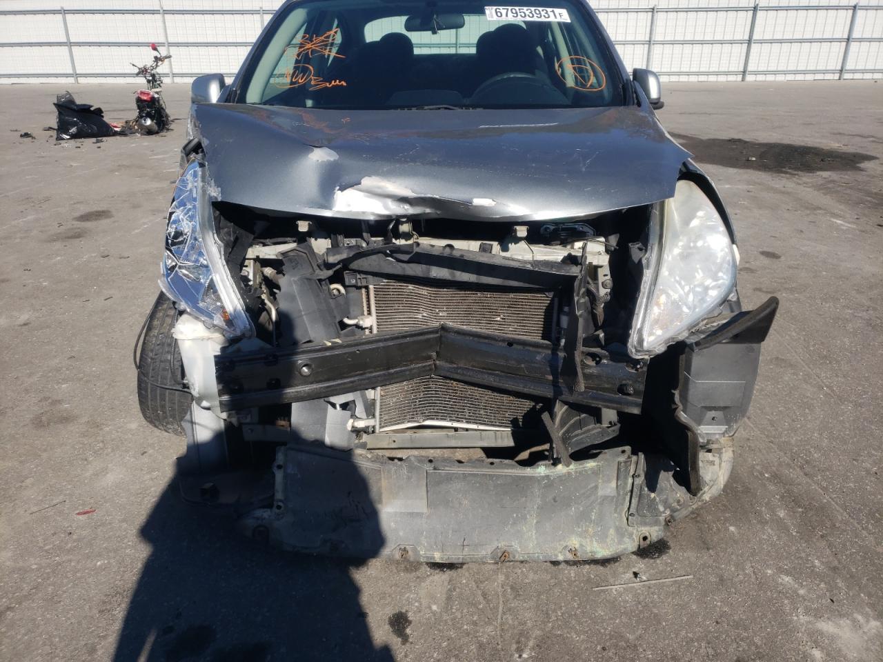 Photo 9 from auction – 2014 NISSAN VERSA with VIN 3N1CN7AP5EL845538