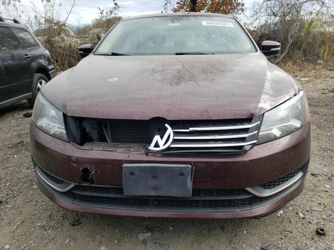 Photo 9 from auction – 2014 VOLKSWAGEN PASSAT S with VIN 1VWAP7A36EC017731