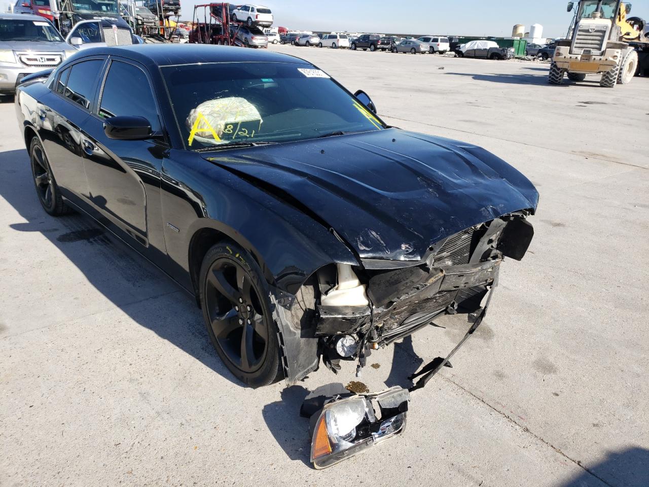 DODGE CHARGER R/ 2013 with VIN 2C3CDXCT7DH632001 - Photo from auction