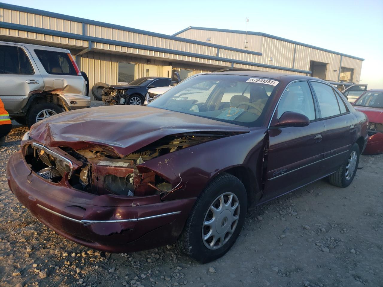Photo 2 from auction – 2001 BUICK CENTURY CU with VIN 2G4WS52J011232381