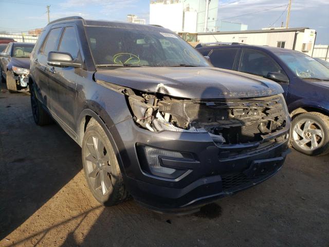 FORD EXPLORER X 2017 with VIN 1FM5K7D80HGB30402 - Photo from auction
