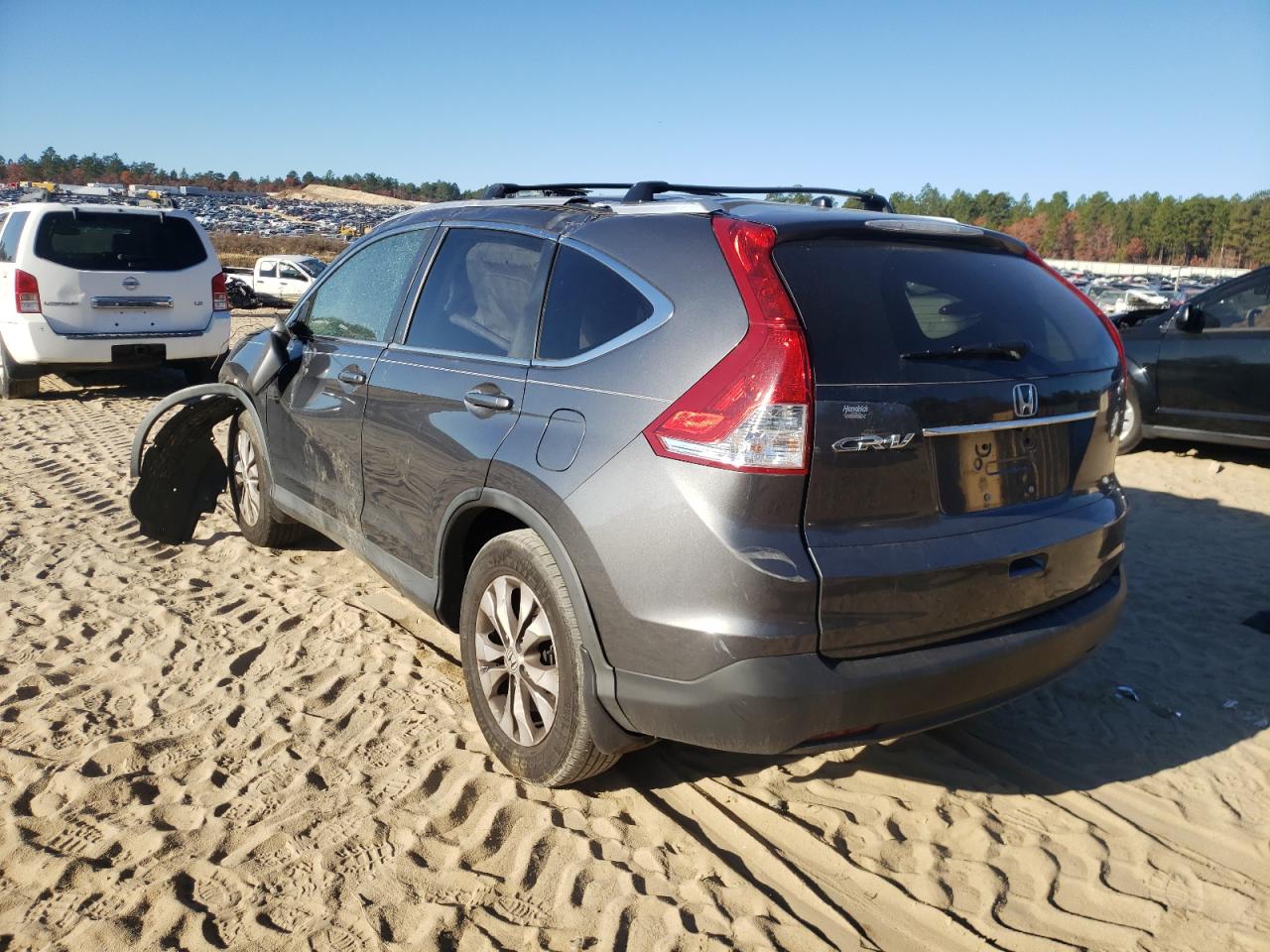 Photo 3 from auction – 2013 HONDA CR-V EX with VIN 2HKRM3H53DH509280