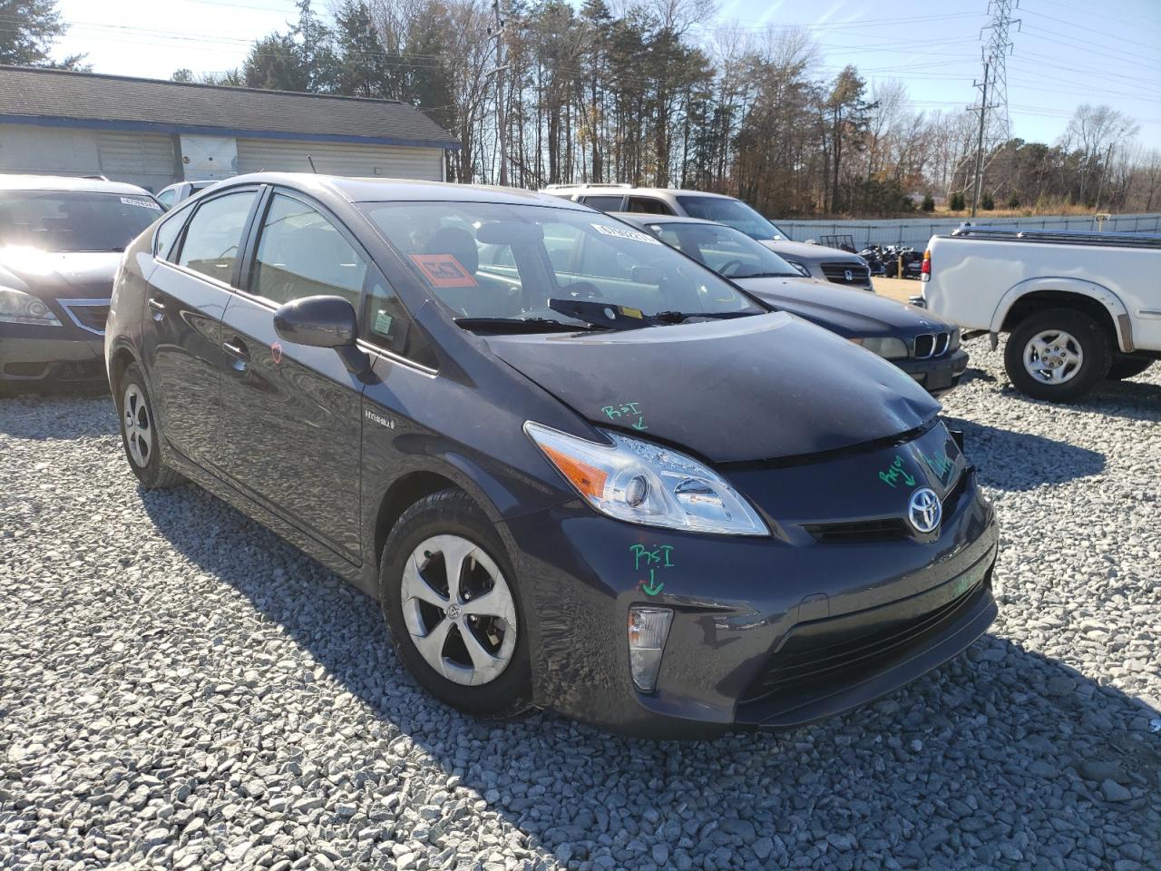 TOYOTA PRIUS 2014 with VIN JTDKN3DU5E0371185 - Photo from auction