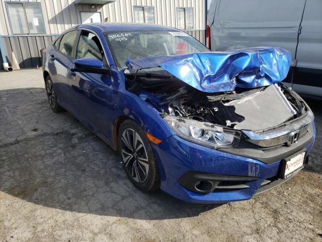 HONDA CIVIC EX 2018 with VIN JHMFC1F30JX038263 - Photo from auction
