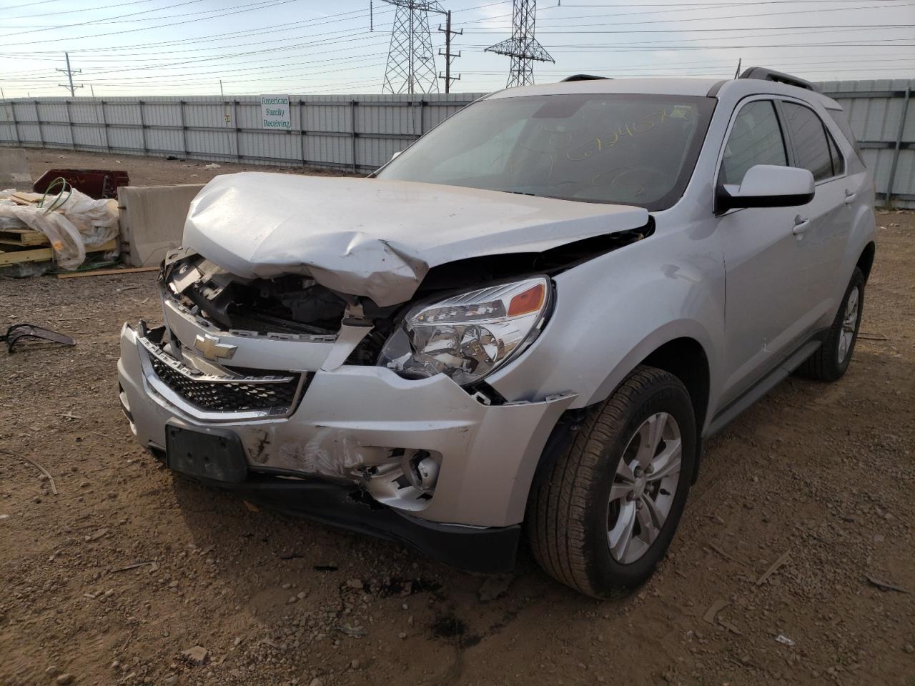 Photo 2 from auction – 2013 CHEVROLET EQUINOX LT with VIN 2GNFLDE33D6130094