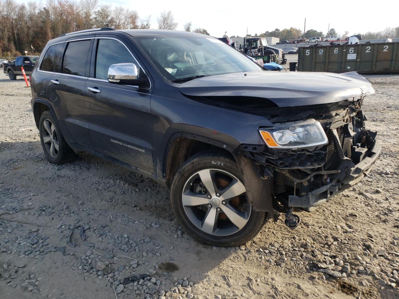 JEEP GRAND CHER 2015 with VIN 1C4RJEBG8FC944924 - Photo from auction