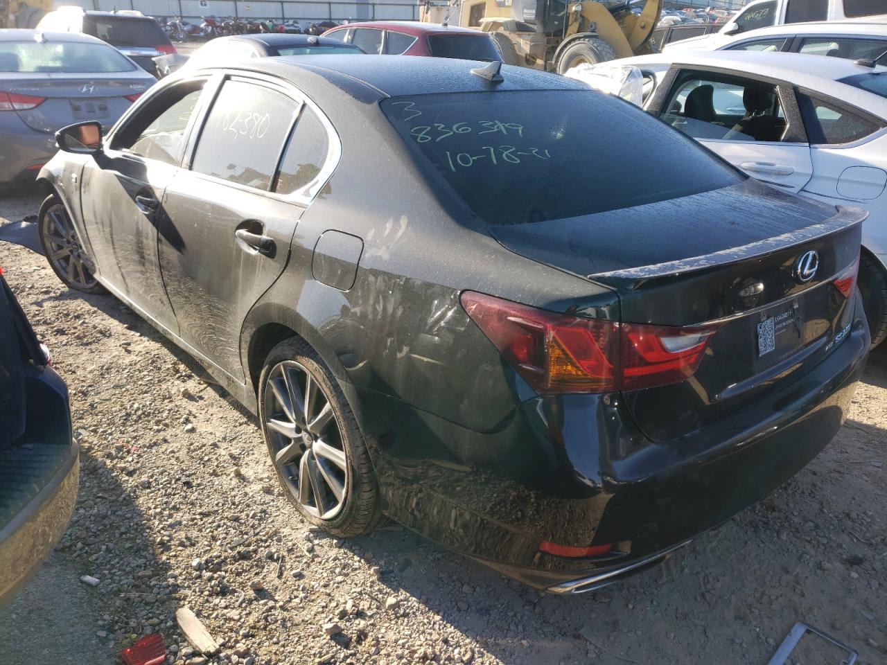 Photo 3 from auction – 2014 LEXUS GS 350 with VIN JTHCE1BL0E5024271