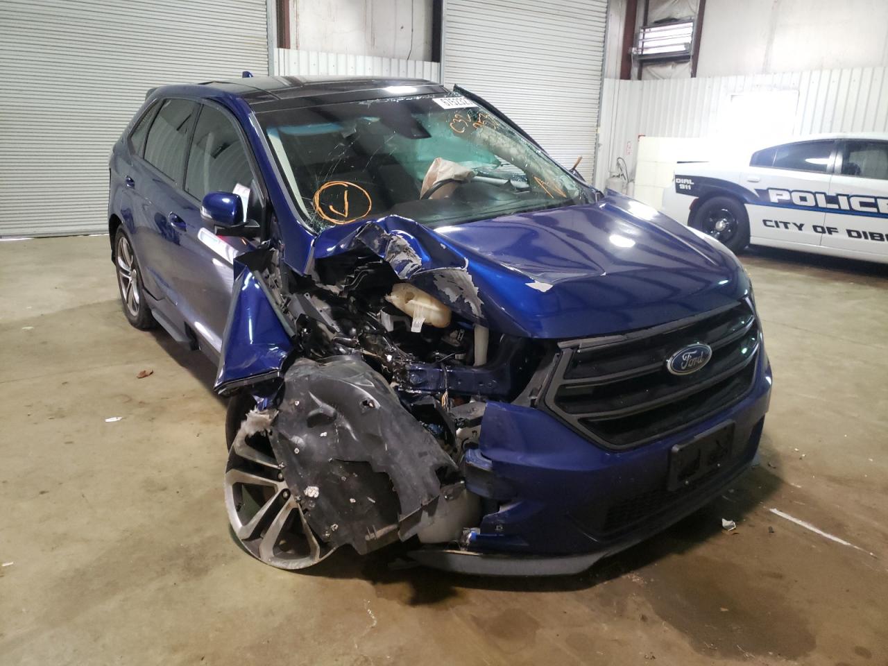 FORD EDGE SPORT 2015 with VIN 2FMPK3AP8FBC32953 - Photo from auction