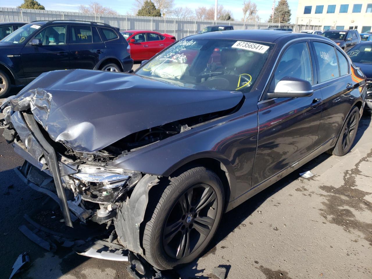 Photo 2 from auction – 2017 BMW 330 XI with VIN WBA8D9C36HA012514
