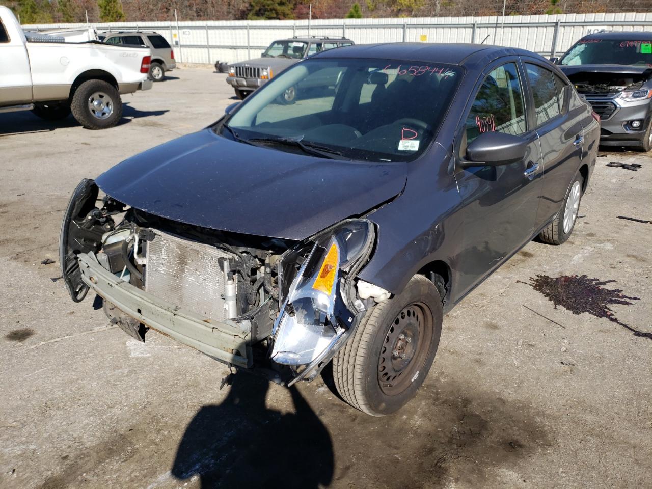 Photo 2 from auction – 2017 NISSAN VERSA S with VIN 3N1CN7AP3HL859622