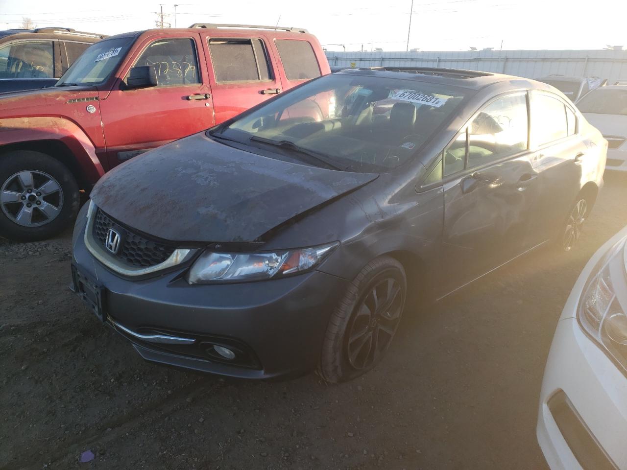 Photo 2 from auction – 2013 HONDA CIVIC with VIN 2HGFB2F97DH542432