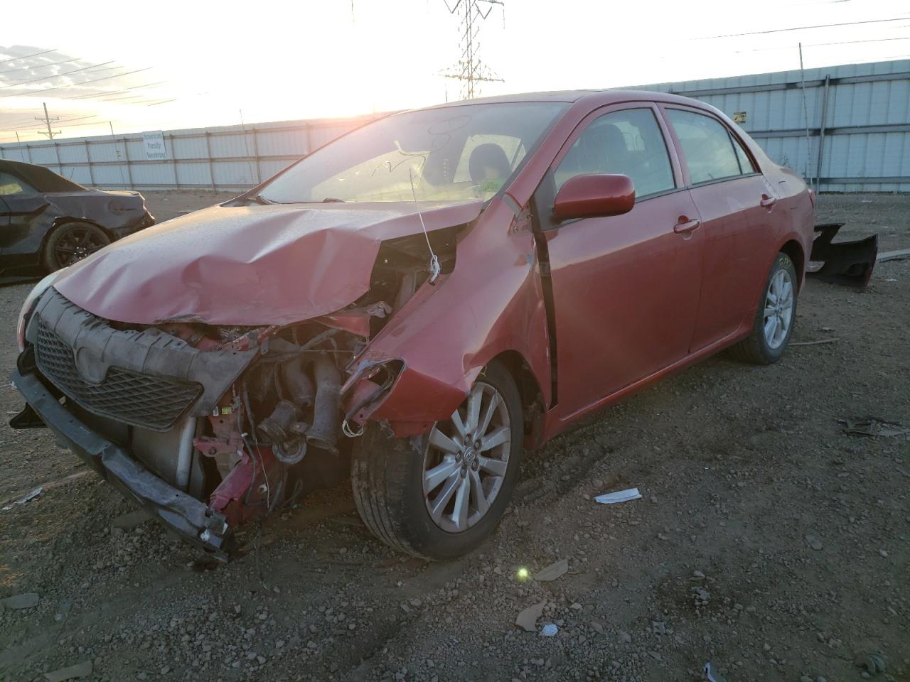 Photo 2 from auction – 2009 TOYOTA COROLLA BA with VIN JTDBL40E59J042402