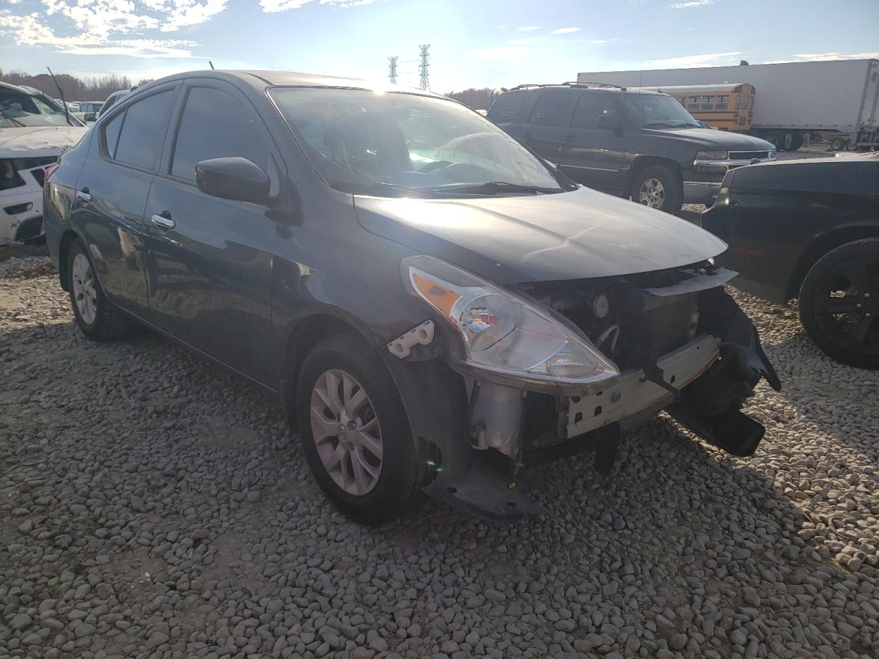 NISSAN VERSA S 2017 with VIN 3N1CN7AP4HL816519 - Photo from auction