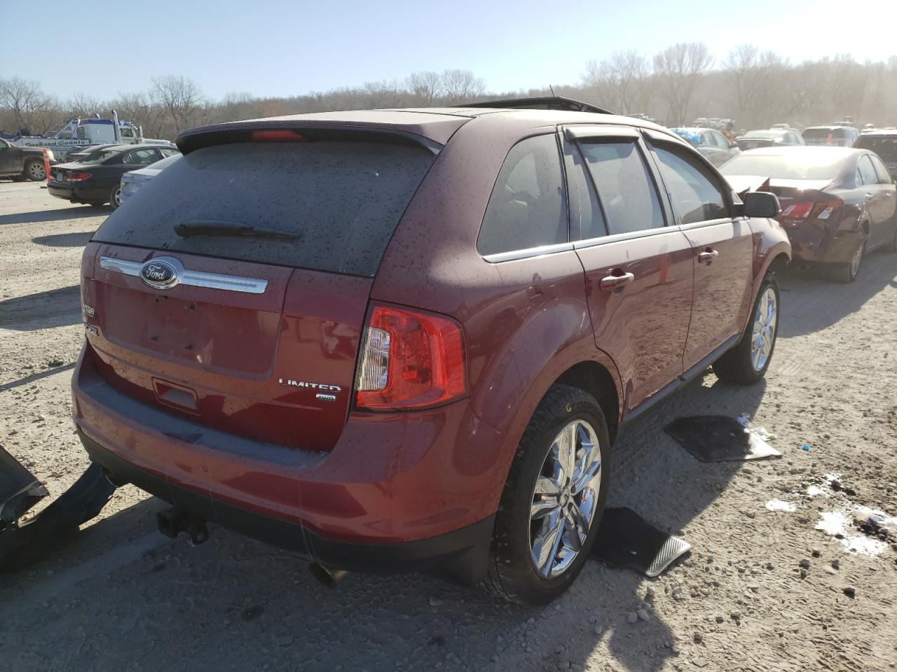 Photo 4 from auction – 2013 FORD EDGE LIMIT with VIN 2FMDK4KC0DBA68163