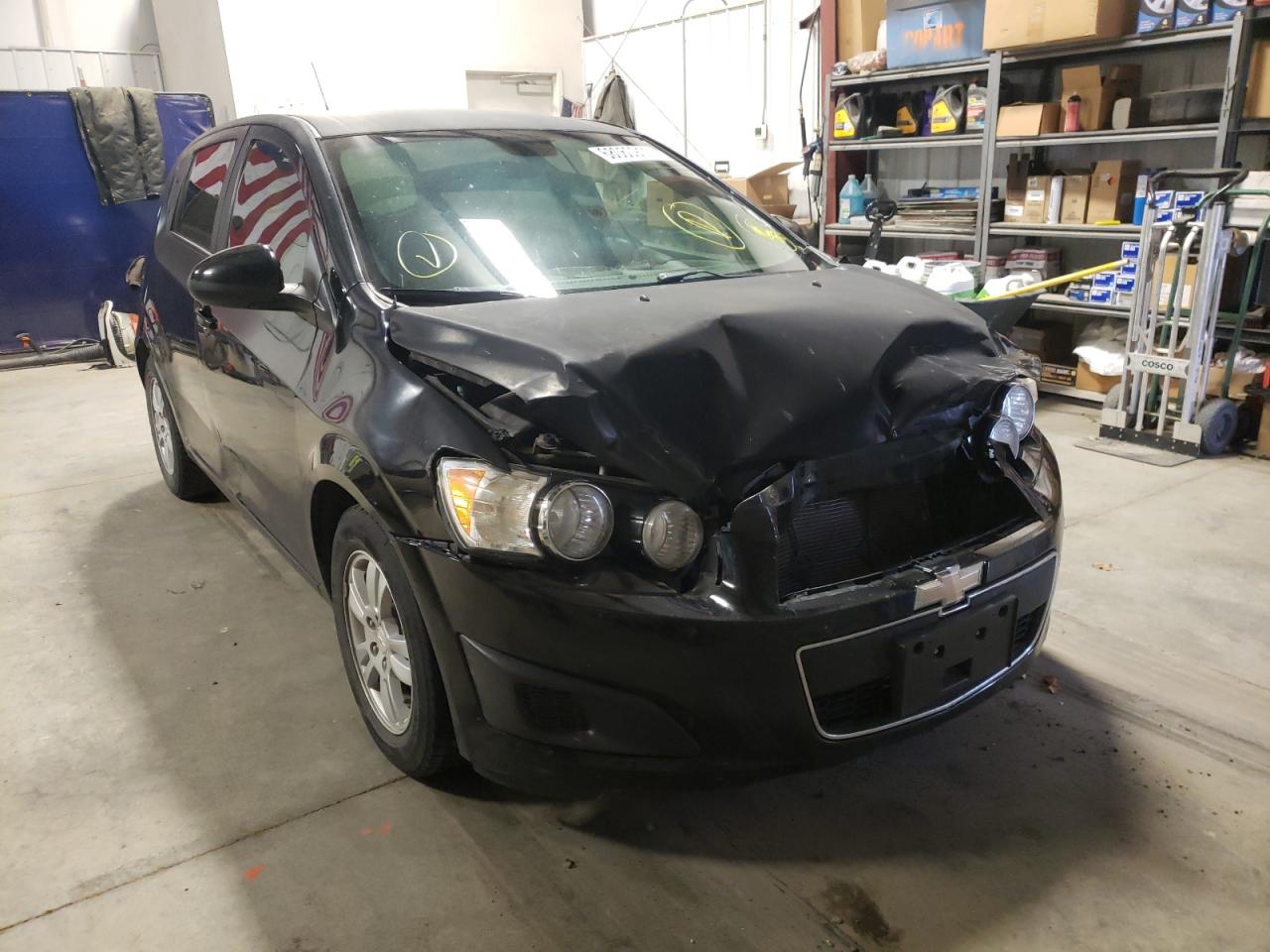 CHEVROLET SONIC LT 2012 with VIN 1G1JC6SH0C4140542 - Photo from auction