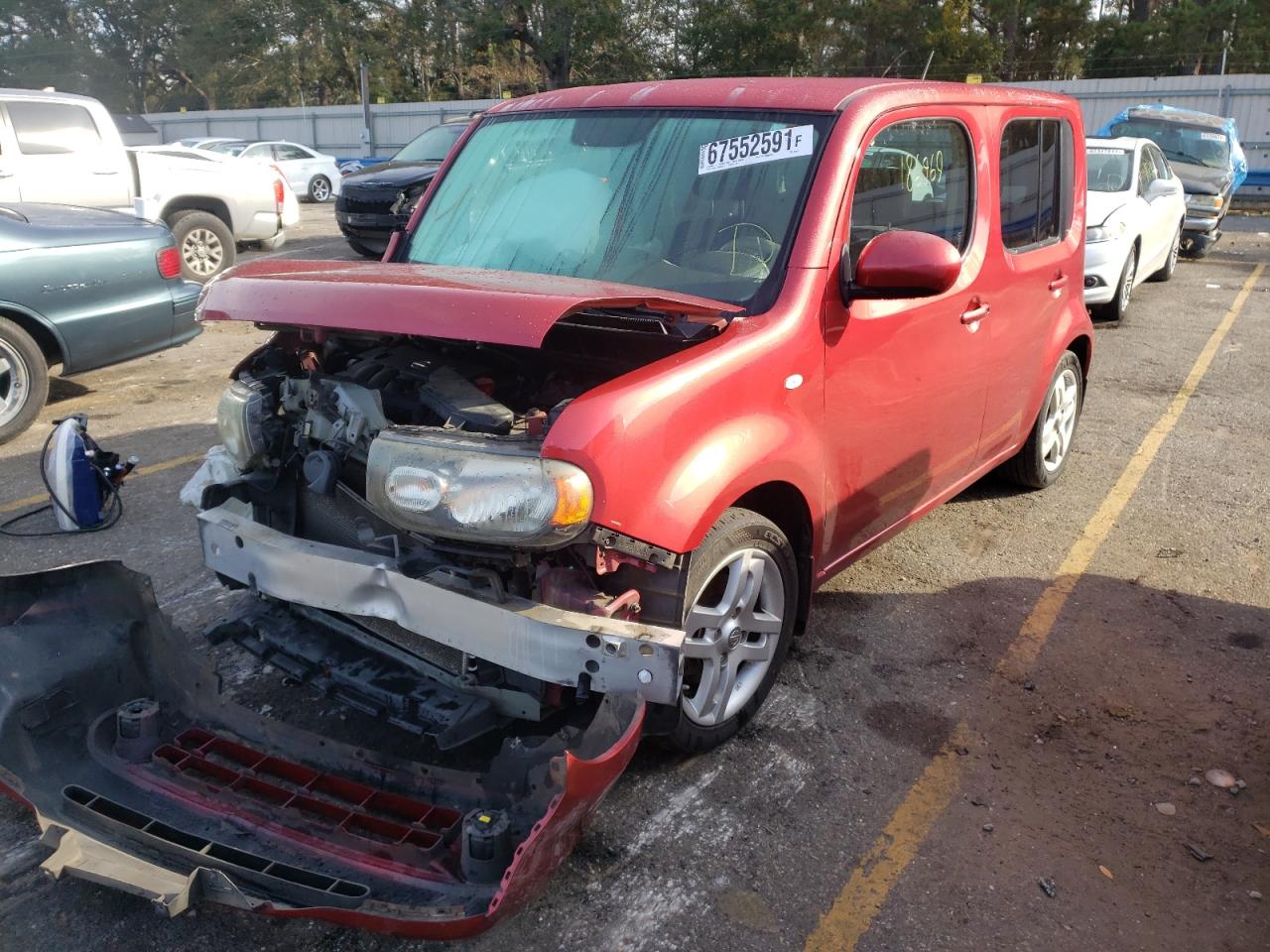 Photo 2 from auction – 2009 NISSAN CUBE BASE with VIN JN8AZ28R99T100901