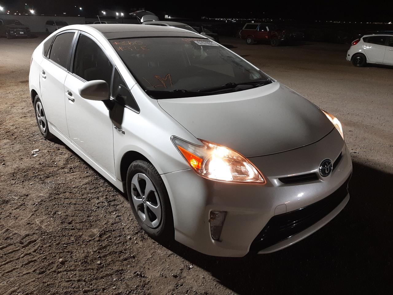 TOYOTA PRIUS 2014 with VIN JTDKN3DU3E1780117 - Photo from auction