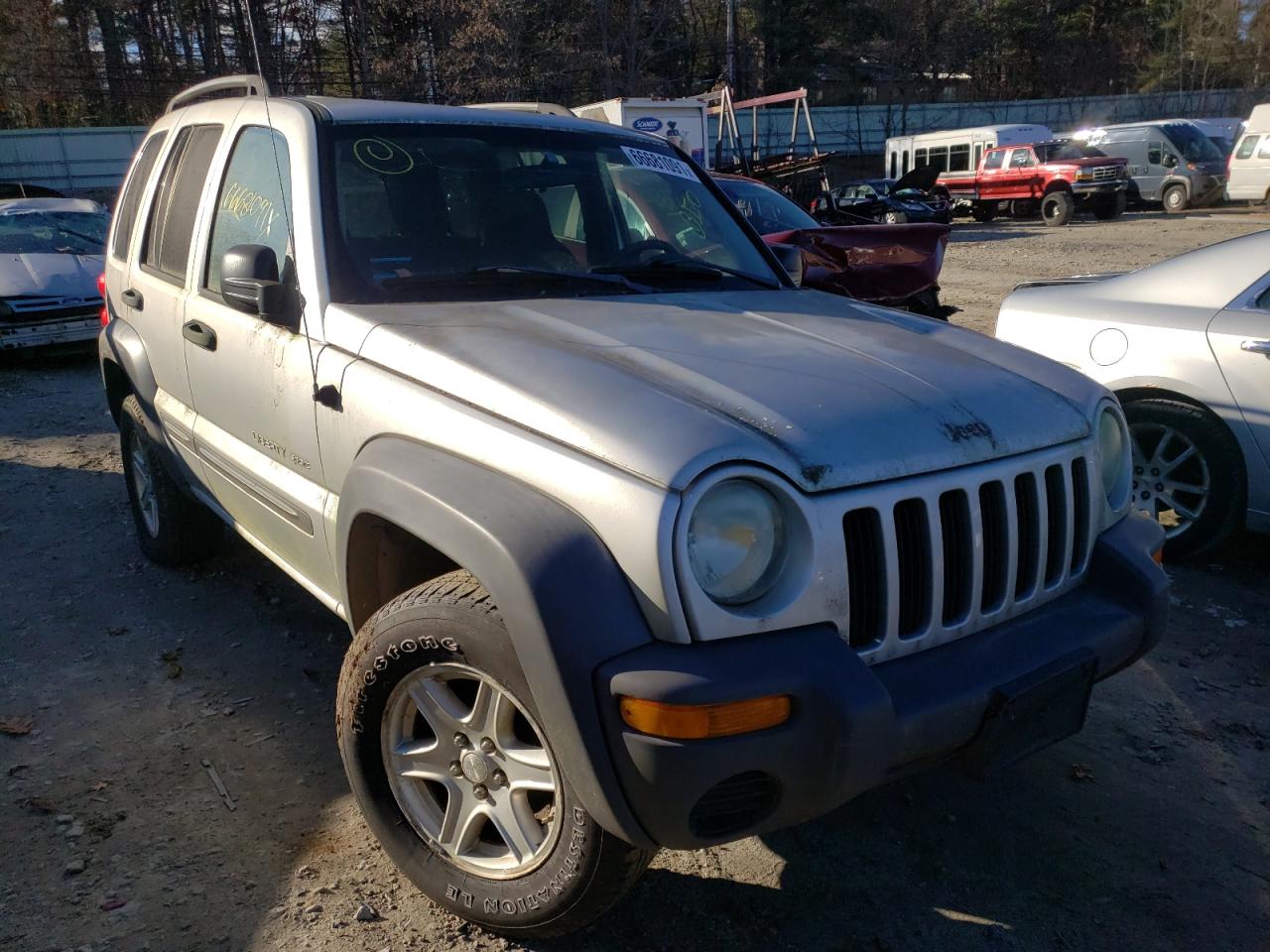 JEEP LIBERTY SP 2003 with VIN 1J4GL48K03W732711 - Photo from auction