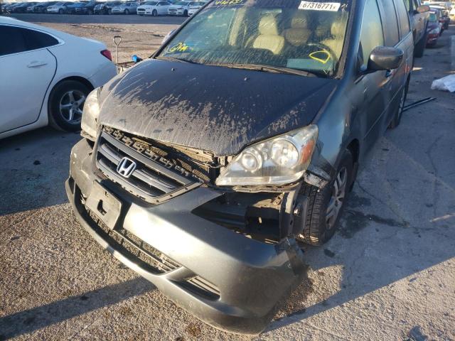 Photo 9 from auction – 2006 HONDA ODYSSEY EX with VIN 5FNRL38716B446637