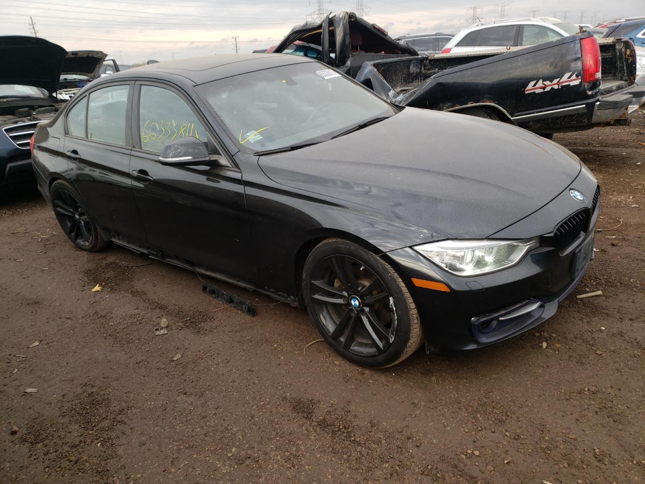 BMW 328 D XDRI 2014 with VIN WBA3D5C59EF147182 - Photo from auction