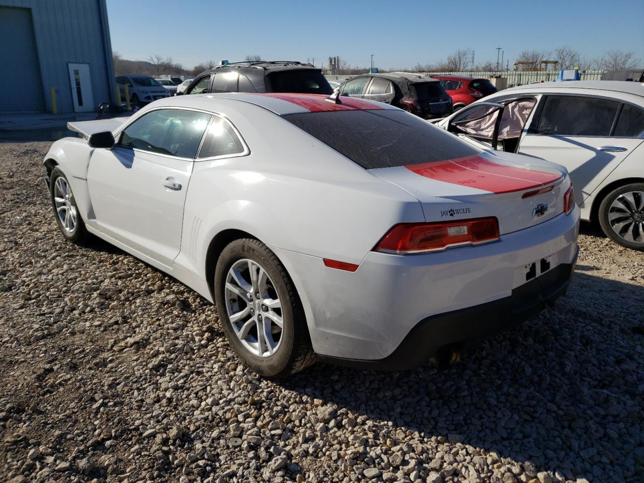 Photo 3 from auction – 2015 CHEVROLET CAMARO LT with VIN 2G1FD1E34F9291052
