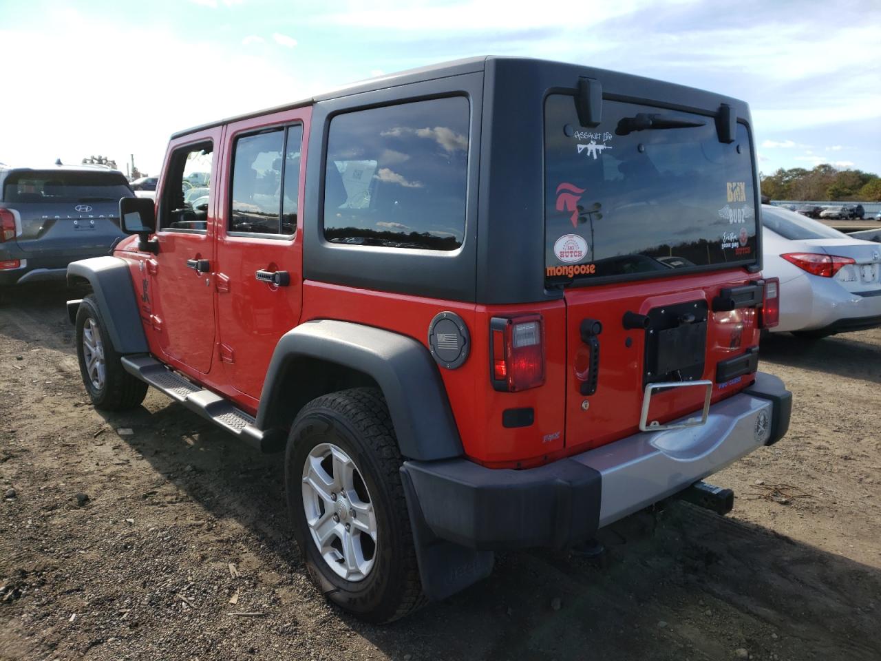 Photo 3 from auction – 2016 JEEP WRANGLER U with VIN 1C4HJWDG6GL241080