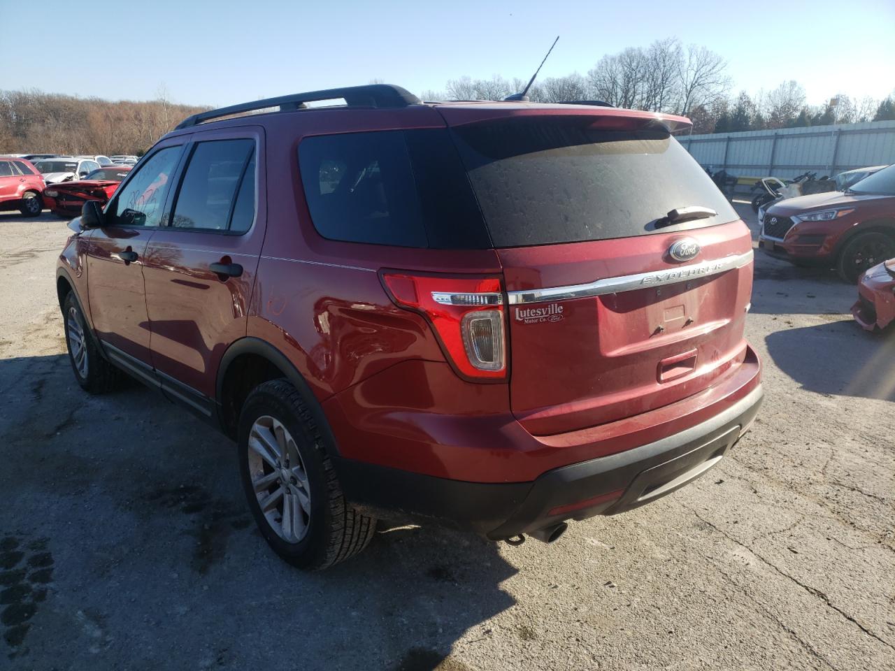 Photo 3 from auction – 2015 FORD EXPLORER with VIN 1FM5K8B81FGC34421