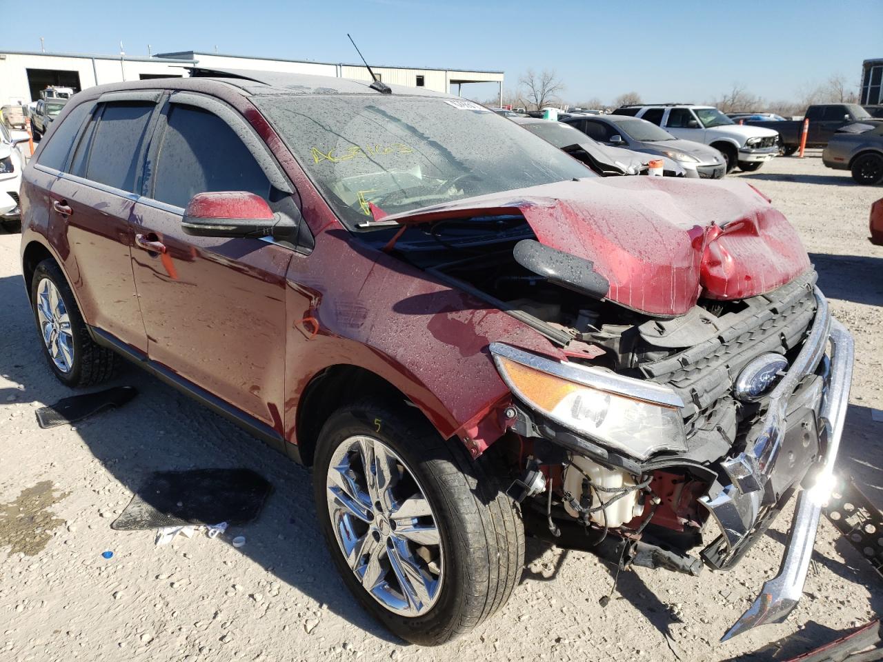 FORD EDGE LIMIT 2013 with VIN 2FMDK4KC0DBA68163 - Photo from auction