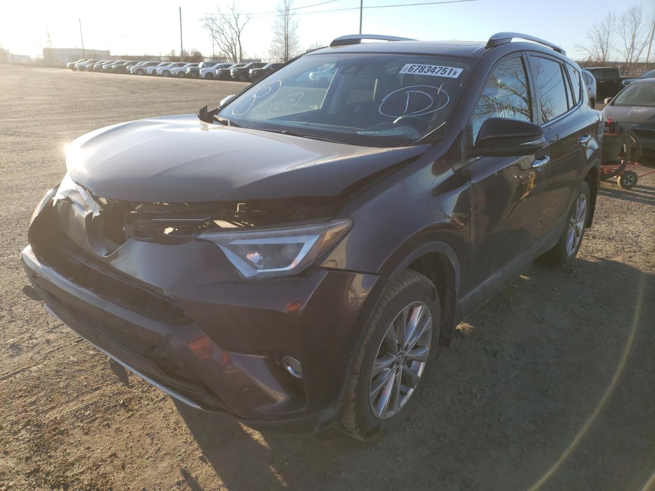 Photo 2 from auction – 2016 TOYOTA RAV4 LIMIT with VIN 2T3DFREV1GW447029