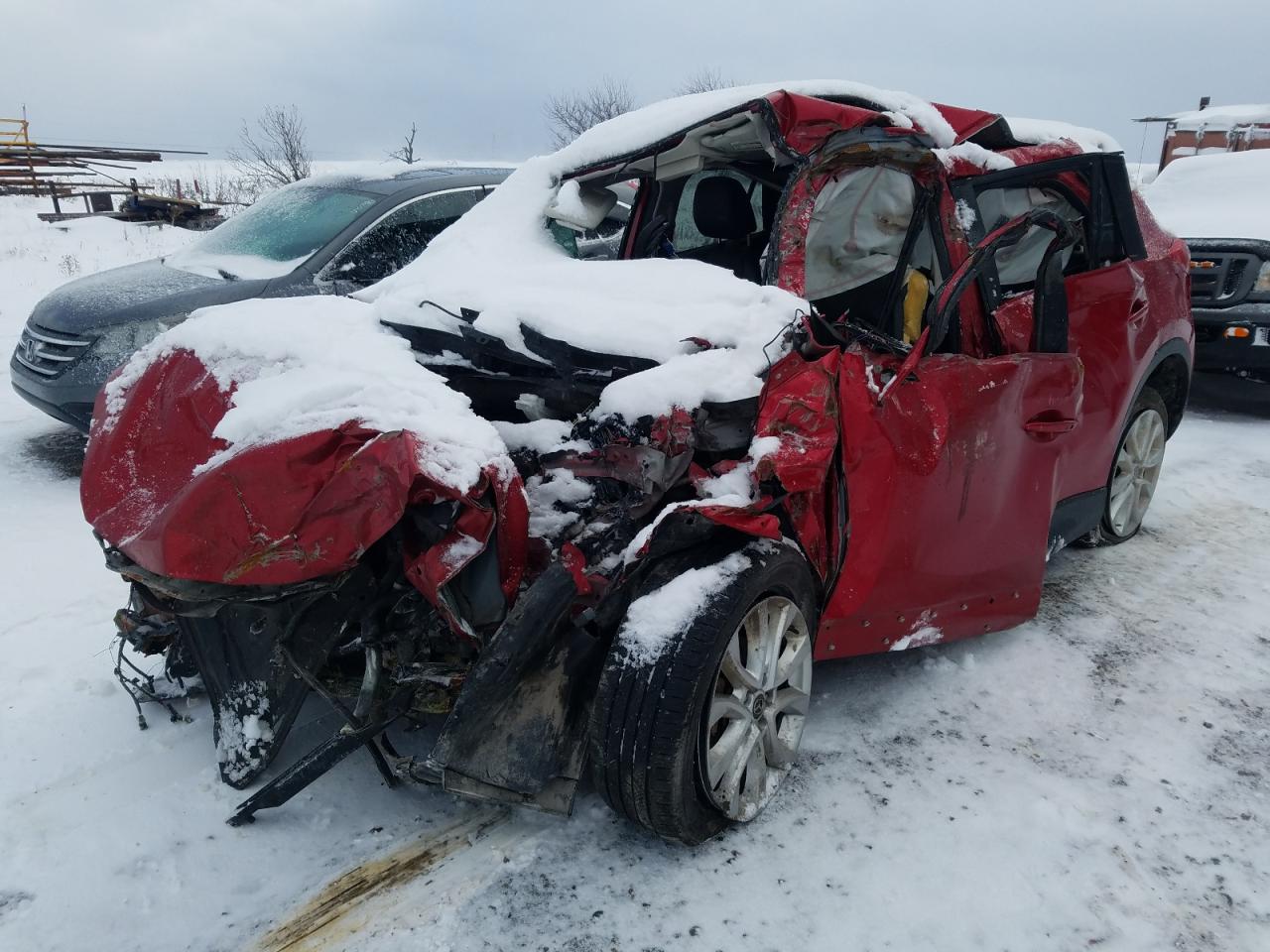 Photo 2 from auction – 2015 MAZDA CX-5 GT with VIN JM3KE4DY3F0551847