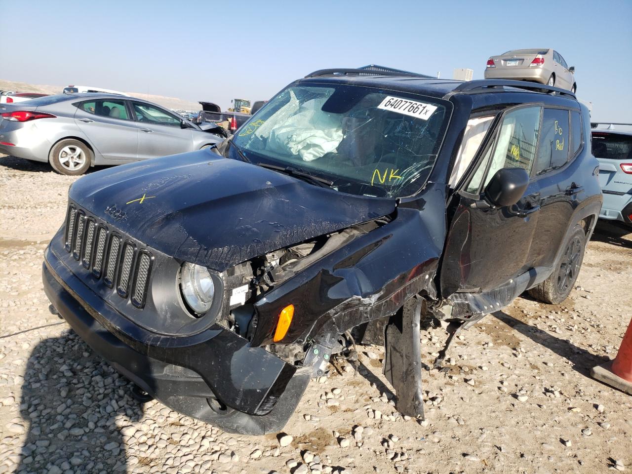 Photo 2 from auction – 2018 JEEP RENEGADE S with VIN ZACCJBAB2JPH48945