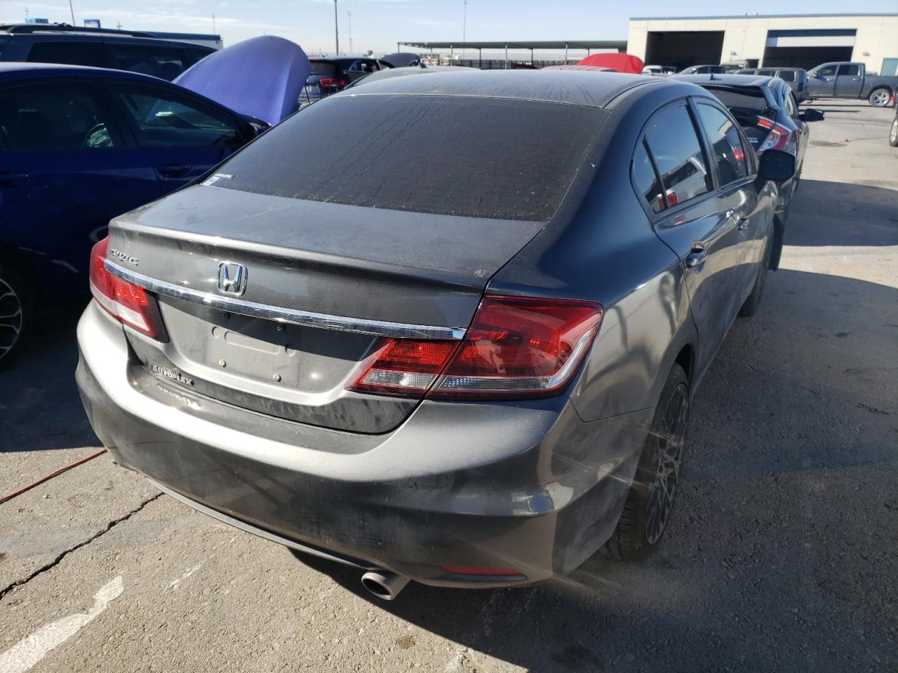 Photo 4 from auction – 2013 HONDA CIVIC LX with VIN 2HGFB2F56DH567612