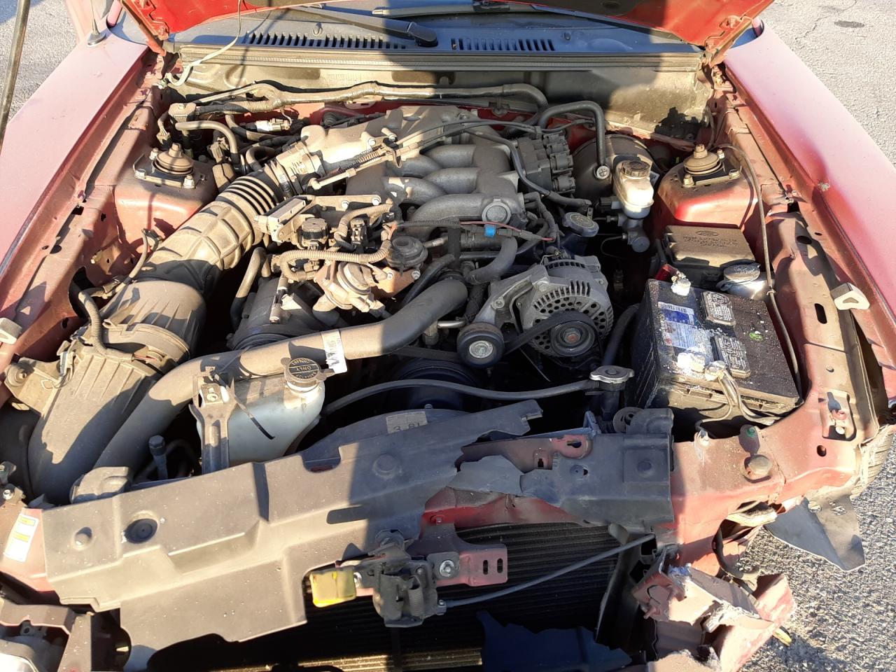 Photo 7 from auction – 2000 FORD MUSTANG with VIN 1FAFP444XYF216222