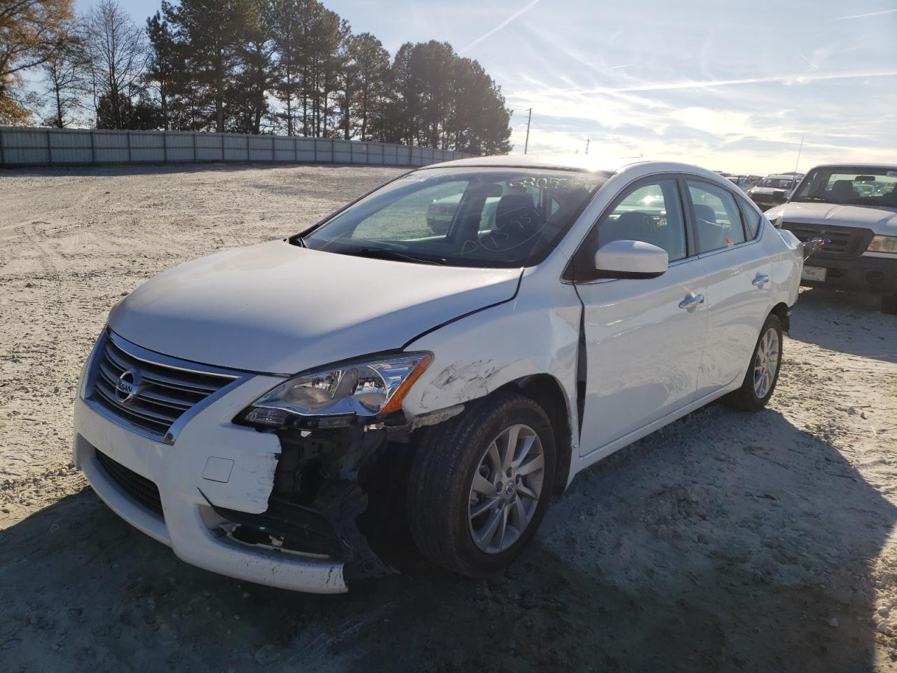 Photo 2 from auction – 2015 NISSAN SENTRA S with VIN 3N1AB7AP2FY319680
