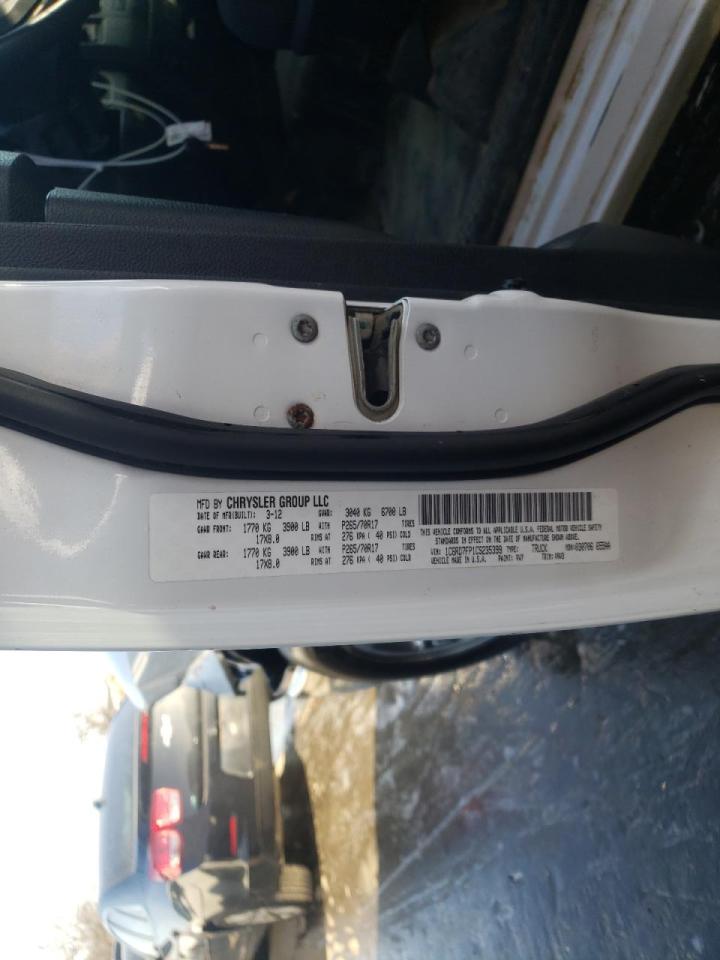Photo 10 from auction – 2012 DODGE RAM 1500 S with VIN 1C6RD7FP1CS235399