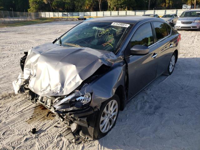 Photo 2 from auction – 2019 NISSAN SENTRA S with VIN 3N1AB7AP3KL614486
