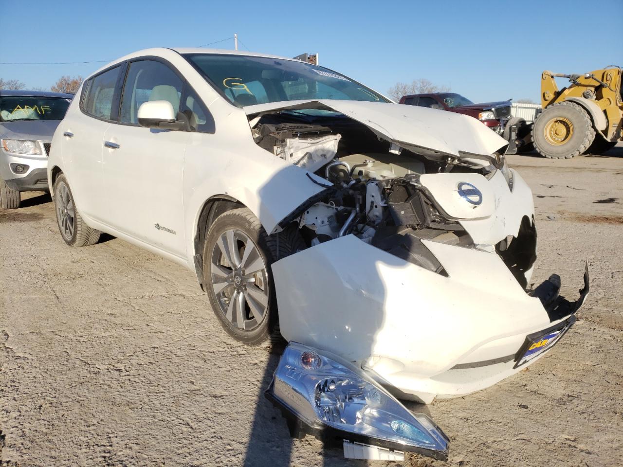 Photo 1 from auction – 2016 NISSAN LEAF SV with VIN 1N4BZ0CP6GC305816