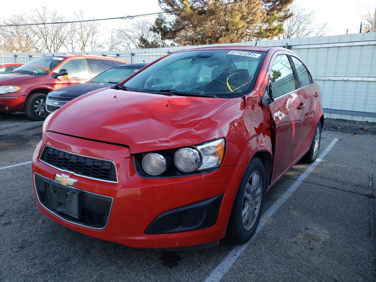 Photo 2 from auction – 2012 CHEVROLET SONIC LT with VIN 1G1JC5SH3C4138889
