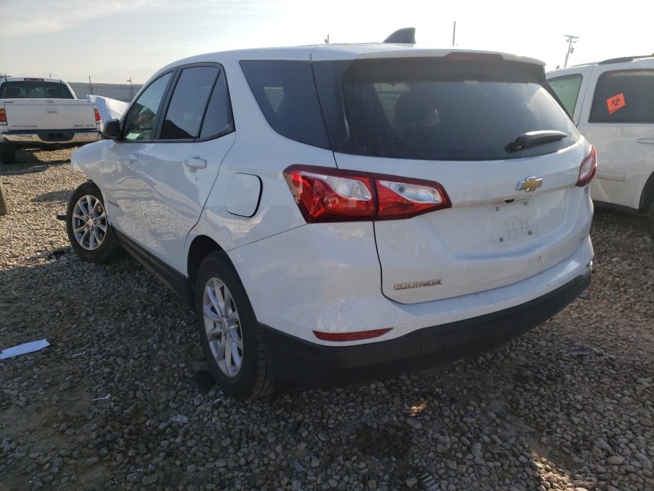Photo 3 from auction – 2020 CHEVROLET EQUINOX LS with VIN 3GNAXSEVXLS629348